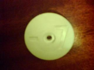 Tank Id Disk (white) - 7