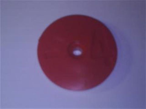 Tank Id Disk (orange) - No. 4