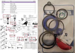 Zva Slimline 2 Repair Kit