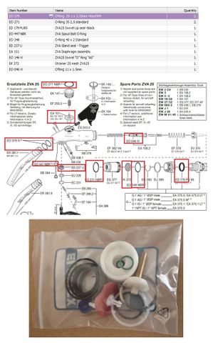 Zva 25 Repair Kit