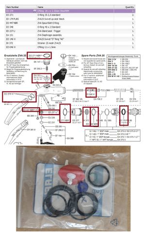 Zva 25 Repair Kit