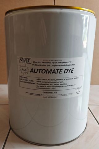 Fuel Dye (blue) 20 L