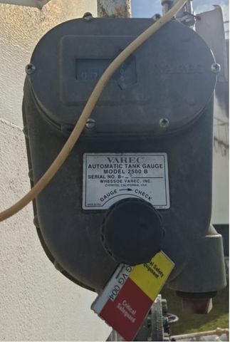 Tank Gauge - Varec 2500 Metric