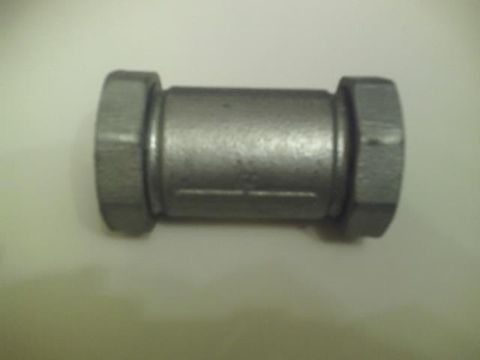 Compr. Coupling - Long 2" (50mm) Galv.