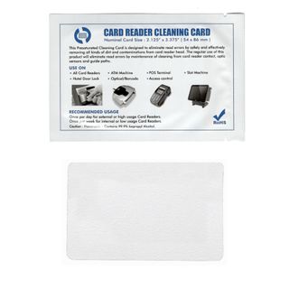 Card Reader Cleaning Cards (50 Pack)