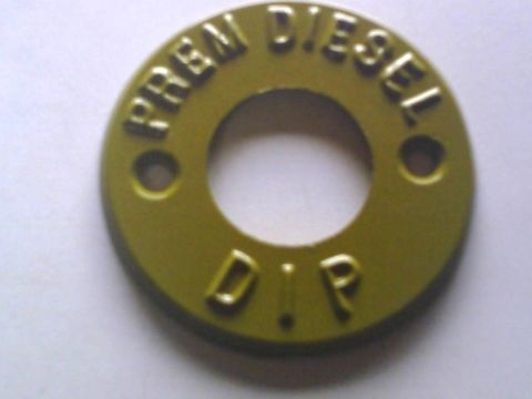 Dip Marker - Prem Diesel (tan) - Metal