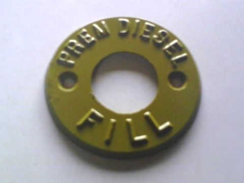 Fill Marker - Prem Diesel (tan) - Metal