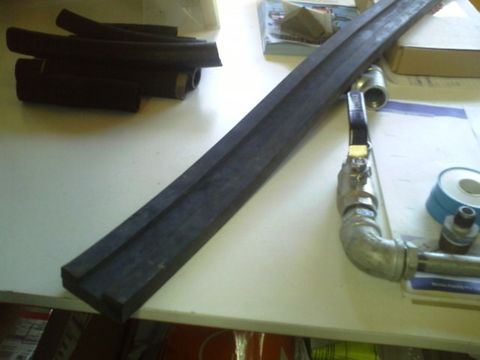 Chassis Rail Rubber - 6m Length