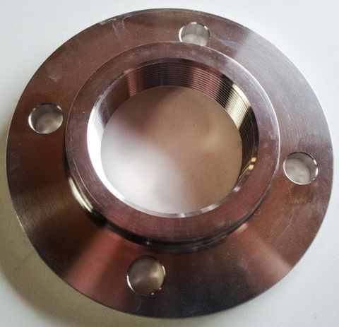 Flange Tbl D/e Threaded (3inch) - S / S