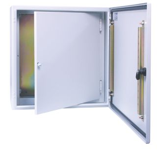 Mild and Stainless steel wall mounted encl access