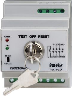 Emergency lighting test kit