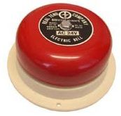 Bell 24VAC 4 Inch 95DB 222mA-Red