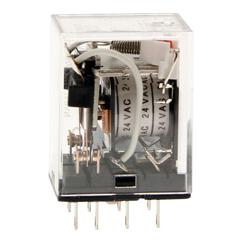 Relay Square Pin 2 Pole 240VAC 8 Pin 10A with LED