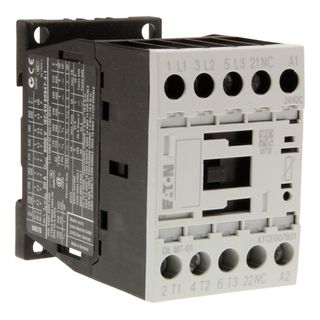 Contactor Eaton 3kW 24VDC 1 N/C