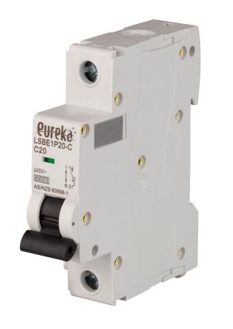 MCB EUREKA 1 Pole 6A D Curve 10kA