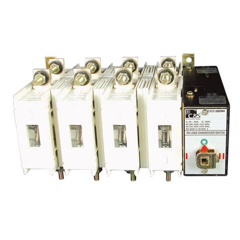 Changeover Switch Manual type 200A 4 Pole