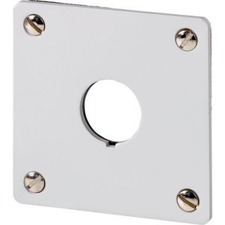 Flush Mounting Plate for Pushbuttons 1 Hole