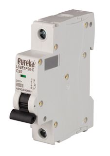 MCB EUREKA 1 Pole 10A D Curve 6kA