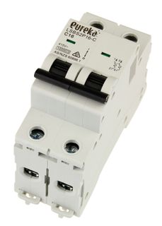 MCB EUREKA 2 Pole 4A D Curve 10kA