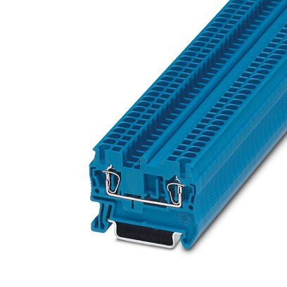 ST Terminal Single Level 2.5mm 1 In 1 out 31A Blue