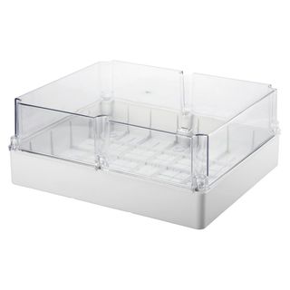 Enclosure PVC Clear Lid Grey Body 460x380x180