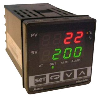 Panel mount temperature controller