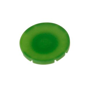 Button Plate for Pushbutton No Text Green