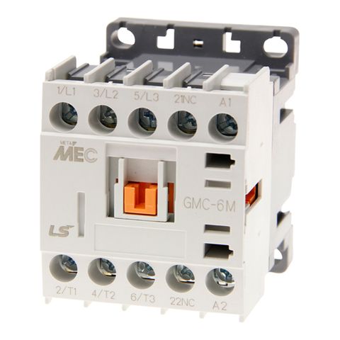 Contactor LS Electric Mini 2.2kW 6A 240VAC 1N/C