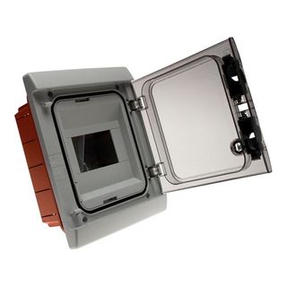 Transparent door mounting kit