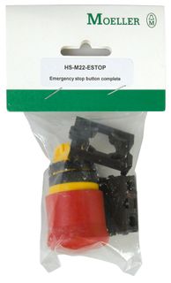 Pushbutton Hang Sell E/Stop + Adaptor 1N/C