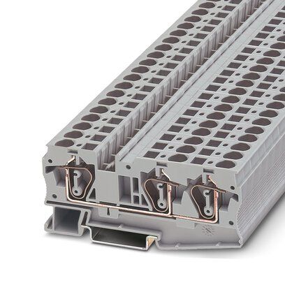ST Terminal Single Level 6mm  1 In / 2 out 52A