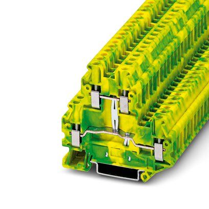 UT Terminal 2 Level Earth 4mm 1 In 1 out x 2