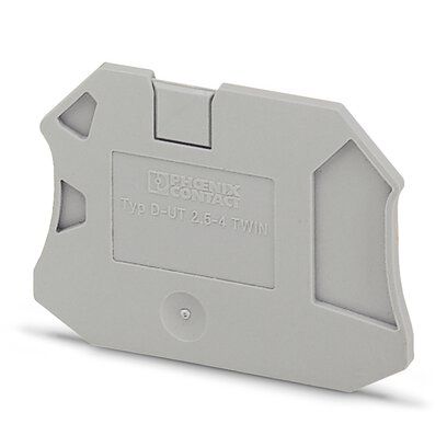ST Terminal End Cover D-UT 2.5 / 4-Twin