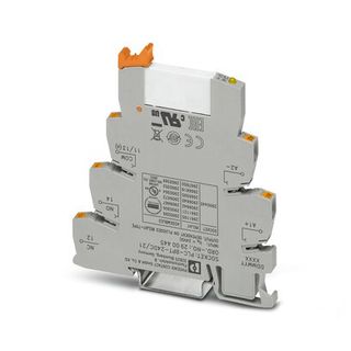 Phoenix Ultra slim 1 pole PLC relays with base