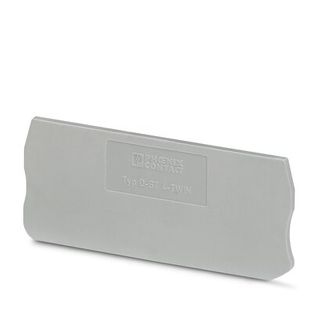 ST Terminal End Cover 4mm Twin D-ST 4-TWIN