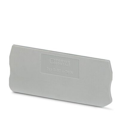 ST Terminal End Cover 4mm Twin D-ST 4-TWIN