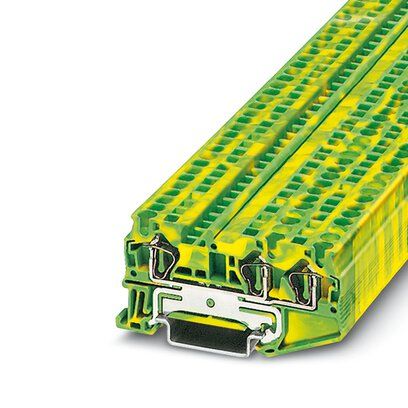 ST Terminal 1 Level Earth 4mm Twin 1 I n/ 2 out
