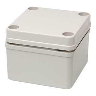 Enclosure ABS Grey Body Grey Screw Lid 80x250x70