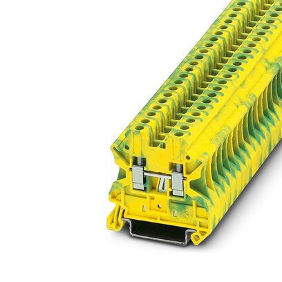 UT Terminal Single Level Earth 4mmpe 1 In/1 out -A