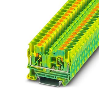 PT Terminal Single Level Earth 6mm 1 In /1 out