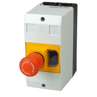 Motor Circuit Breaker Eaton Enclosure c/w E Stop