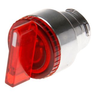 Selector Switch Illuminated 3 Position Red