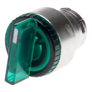 Selector Switch Illuminated 3 Position Green