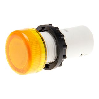 Pilot Light Direct Connect 22mm Yellow
