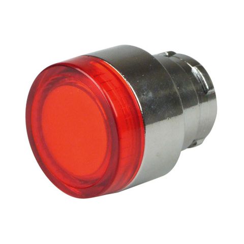 Pushbutton Illuminated Red