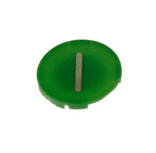 Button Plate for Pushbutton Start Green