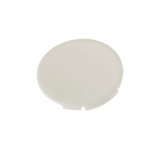 Button Plate for Pushbutton No Text White