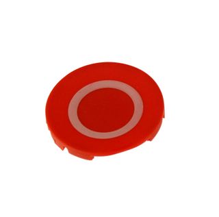 Button Plate for Pushbutton Stop Red