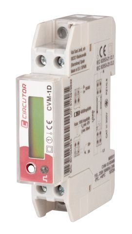 kWh Meter 1Ph Direct ModBus power analyzer