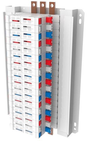 Chassis EUREKA MCB  18P x18mm 250A Isolation BF